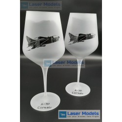 A7-P Corsair  - Wine Glass - MediumQ